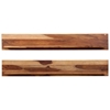 Picture of vidaXL Wall Shelves 2 pcs 66.5"x10.2"x7.9" Solid Sheesham Wood