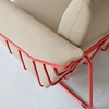 Picture of Kosmo - Armchair in camel fabric