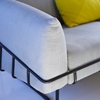 Picture of Kosmo sofa in gray fabric