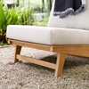 Picture of Solid teak wood garden armchair