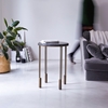 Picture of Metal and marble Side table