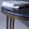 Picture of Metal and marble Side table