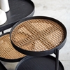 Picture of Stream - Mango and rattan coffee table