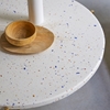 Picture of Rai - Coffee table in marble and metal confetti
