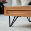 Picture of Drench -  Coffee table with storage in solid acacia wood