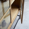 Picture of Sheraton - Tall solid Acacia Wood display cabinet