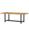 Picture of Rustic Mango Wood Industrial Dining Table