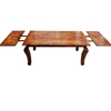 Picture of Rustic Wood Extension Cabriole Legs Dining Table