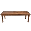 Picture of Solid Wood 84" Large Dining Room Table