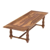 Picture of Solid Wood Trestle Extendable 120" Large Dining Table