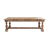 Picture of Teak Wood Trestle Baluster Dining Table For 8 People