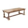 Picture of Teak Wood Trestle Baluster Dining Table For 8 People