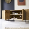 Picture of Low sideboard in solid acacia 165 cm