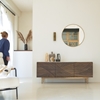 Picture of Clara -  buffet in solid mango wood and terrazzo 180 cm