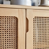 Picture of Runnel - solid Accacia and rattan buffet 160 cm