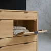 Picture of Tarn - chest of drawers made of solid Accacia
