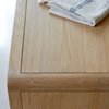 Picture of Chest of drawers in solid Accacia and rattan