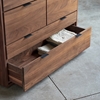 Picture of Tarn - chest of drawers in solid walnut