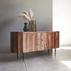 Picture of Leeds - Solid sheesham and marble Sideboard 175 cm
