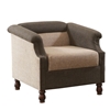 Picture of Solid Wood Handcrafted Upholstered Sofa Armchair