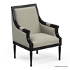 Picture of Solid Wood Upholstered Accent Chair
