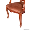 Picture of Rustic Sheesham Wood Tufted Racoco Arm chair