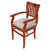 Picture of Rosewood Dining Armchair with Upholstered Seat