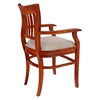 Picture of Rosewood Dining Armchair with Upholstered Seat