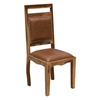 Picture of Solid Wood & Leather Dining Chair