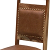 Picture of Solid Wood & Leather Dining Chair