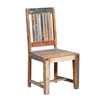 Picture of Slatted Back Reclaimed Wood Dining Chair