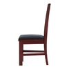 Picture of Solid Sheesham Wood Upholstered Dining Chair