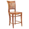 Picture of Solid Wood Tall Back Dining Chair