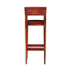 Picture of Solid Wood Low Back Tall Bar Chair (Set of 2)