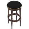 Picture of Solid Wood Upholstered Round Bar Stool Set of 2