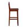 Picture of Solid Wood Tall Rustic Bar Chair (Set of 2)