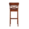 Picture of Solid Wood Tall Rustic Bar Chair (Set of 2)