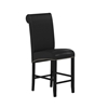 Picture of Solid Wood Leather High Back Bar Chair