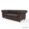 Picture of Solid Wood Handcrafted Chesterfield Sofa