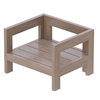 Picture of Solid Teak Wood Outdoor Single Seat Sofa Armchair