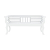 Picture of Solid Wood White Bench
