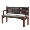 Picture of Solid Wood Slatted Bench