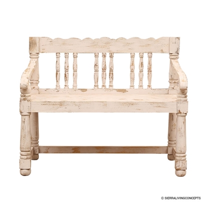 Picture of Solid Wood Traditional Bench