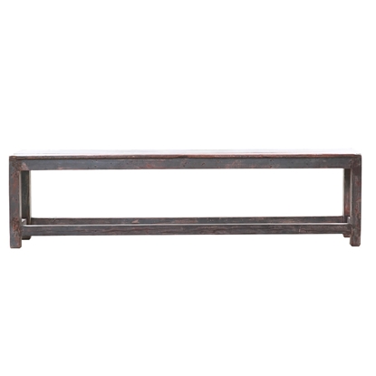 Picture of Solid Wood Distressed Bench