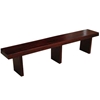 Picture of Solid Wood Bench with Iron Legs
