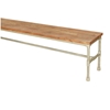 Picture of Solid Wood Iron Industrial Narrow Bench