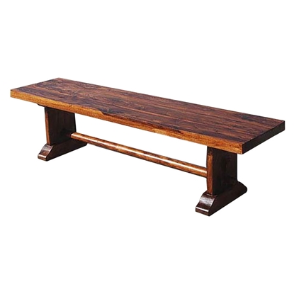 Picture of Solid Wood Indoor Wooden Bench