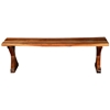 Picture of Solid Wood 59" Backless Bench