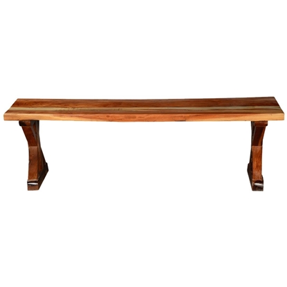 Picture of Solid Wood 59" Backless Bench