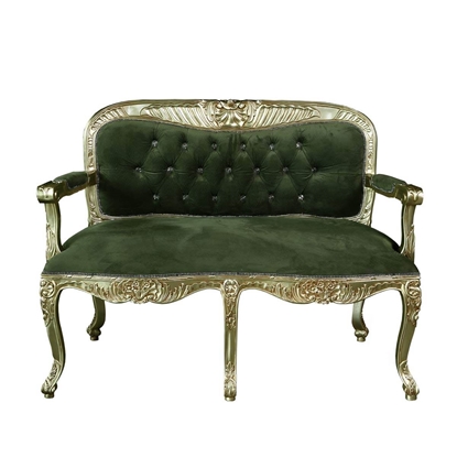 Picture of Solid Wood Royal Opulent Traditional Claw Foot Sofa